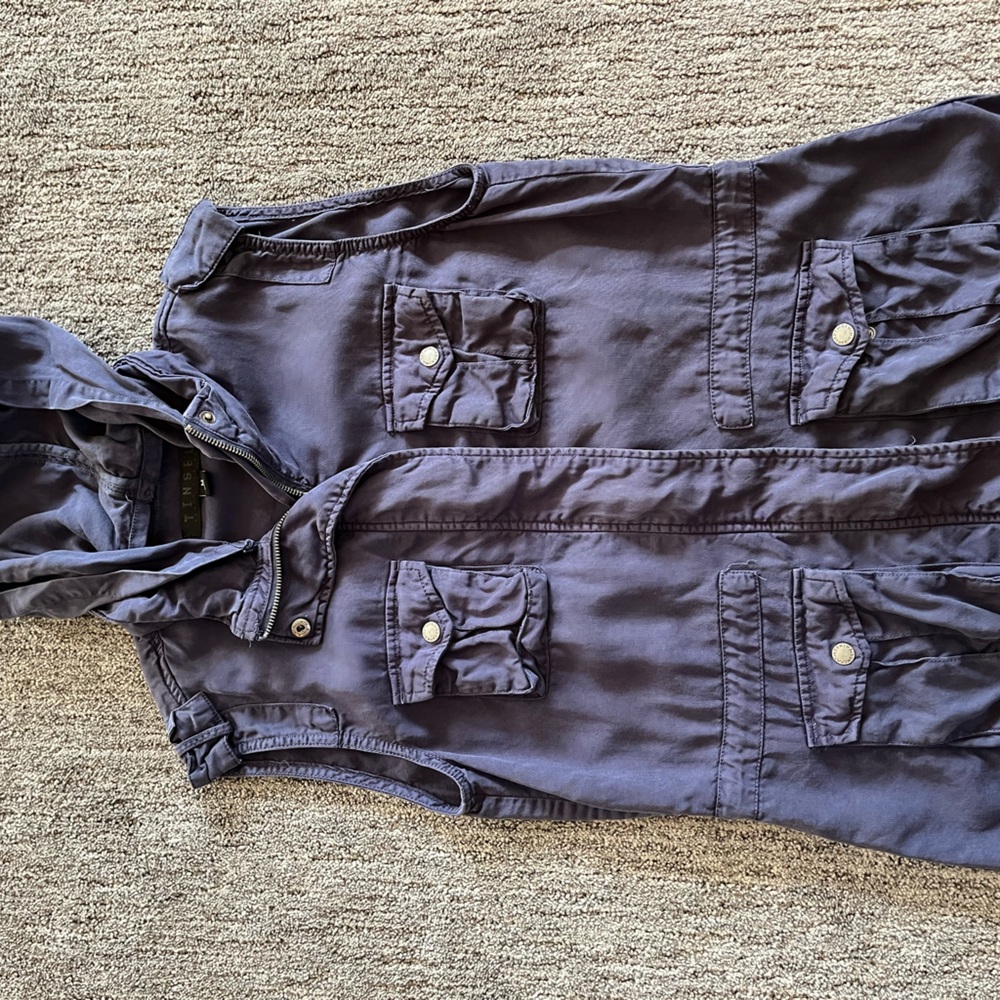 Navy blue utility vest